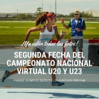 2da Fecha del Campeonato Nacional Virtual U20 y U23