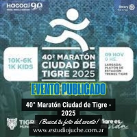 40° Maratón Ciudad de Tigre  - 2025