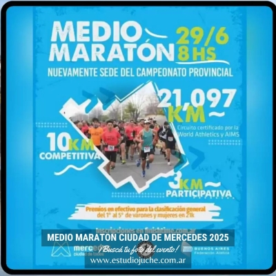 Medio Maratón Ciudad de Mercedes - 2025